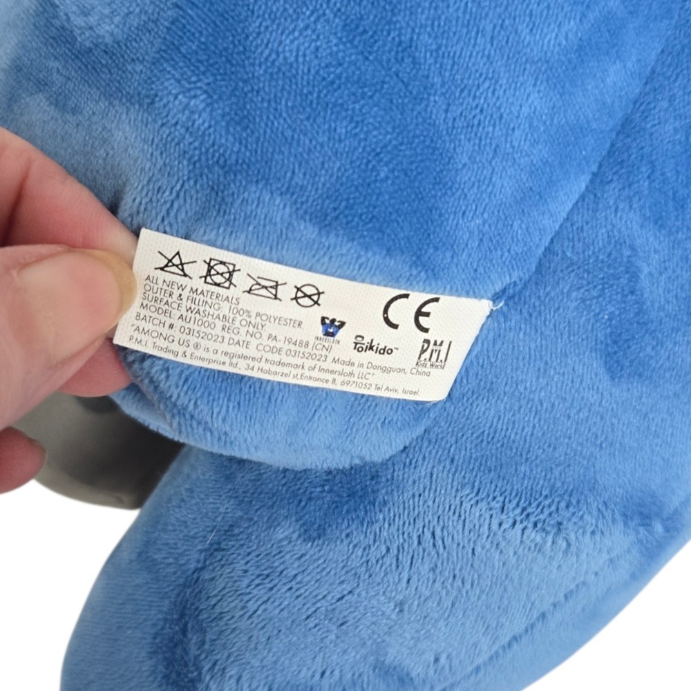 Among Us Right Hand Man Crewmate Video Game‎ Plush Sound Light Up 10" Toikido - Picture 6 of 6